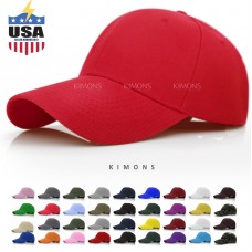 Loop Plain Baseball Cap Solid Color Blank Curved Visor Hat Adjustable Army Hombres  eb-28686281